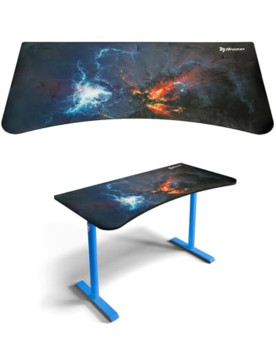 Arozzi Arena Gaming Desk Pad D012 | Full Desk Mouse Pad, Washable Desk Mat, Anti-Slip Rubber Base, Water-Resistant Surface - color: D012