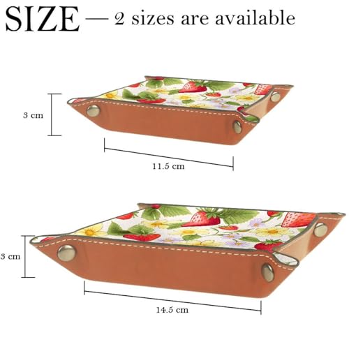 Strawberry and Floral Dice Tray Dice Rolling Tray Folding Dice Holder for Dice Games, Like RPG, DND and Other Table Games - color: Multi 8