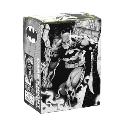 Dragon Shield Art Sleeves | Limited Edition - Batman Dark Knight | 100 CT - Smooth & Tough Premium TCG Sleeves | Compatible with Pokemon, One Piece & Magic the Gathering - color: Dark Knight