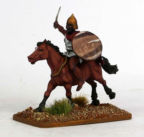 Wargames Delivered - Victrix Numidian Cavalry with Bonus Miniature STL Download - 28mm Multipose 12 Figures Plastic Miniatures Set, Spears for Wargaming & Tabletop Strategy Games