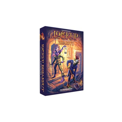 Breakout - Expansion for Lockup Board Game | Adds Secret Passages, New Goons, New Items. Seek, Explore, Escape! Strategy Euro Family Game for 1-5 Players Ages 14+ | Thunderworks Games - style: Breakout Expansion