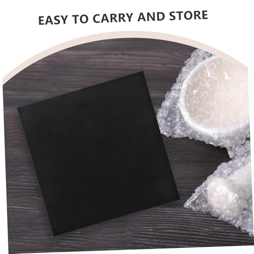 NUOBESTY 4pcs Packing Filler High Density Foam Cuttable Craft for Toolbox Game Box Cases Storage Foam Case Insert