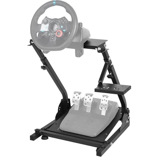 Marada G920 Racing Simulator Cockpit Compatible with Logitech G27 G25 G29 G920,for Thrustmaster Pro Gaming Steering Wheel Stand,Wheel and Pedals Not Included