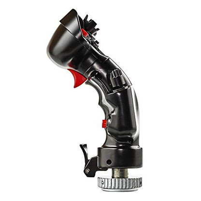 Thrustmaster F/A-18C Hornet Fighter Grip Add-On Flight Stick - PC | 1:1 replica, industrial metal build, 19 action buttons, 2-stage trigger, 8-way hat, fits HOTAS Warthog and Cougar bases - style: F/A 18 Grip Add On