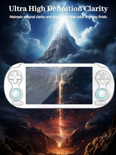 4-Pack Screen Protector for ANBERNIC RG VITA/VITA Pro Handheld Game Consoles, 6H Hardness Not Tempered Glass, Anti-Fingerprint,Anti-Scratch, Easily Installation, HD Clear