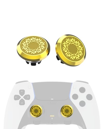 KD.FLY Metal Thumbsticks for PS5 Edge Controller Stick Module, 2Pcs Custom Thumb Sticks Grips Joystick Replacement Kit for PS5 Dual Sense Edge Accessories, Thumbstick Accessories Parts, Celestial Cloud - color: Celestial Cloud