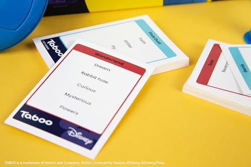 Taboo: Disney Edition Party Board Game | Family Guess Word Game | Officially Licensed Merchandise | Game for 2 Players or More | Perfect for Fans | Ages 10 and Up