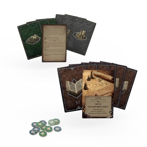 The Witcher Old World Adventure Pack | Face New Challenges with 200 New Exploration Cards! Fantasy & Adventure Strategy Game, Ages 14+, 1-5 Players, 90-150 Mins