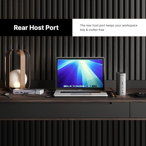 CalDigit TS5 Thunderbolt 5 Dock - 15 Port, 140W Charging, 80Gb/s TBT 5 x 4, USB-C 10Gb x 3, USB-A x2, 2.5Gb Ethernet, Dual 8K@60Hz Displays, SD & microSD UHS-II, 1m Braided Cable, Space Gray 240W PSU - style: TS5