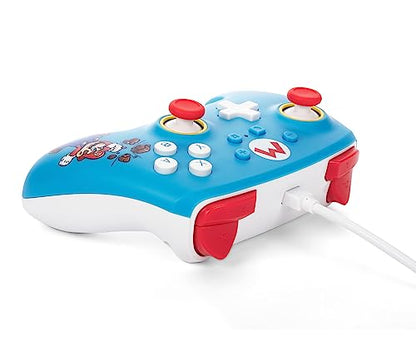PowerA Nintendo Switch Wired Controller - Brick Breaker Mario, Mario Switch Controller, Detachable 10ft USB Cable, Plug & Play, Officially Licensed by Nintendo - color: Brick Breaker Mario