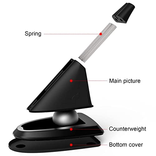 Gaming Mouse Bungee Mouse Wire Holder Flexible Adjustable Spring Heavy Non-Slip Rubber Feet Pc Mouse Cable Stand Esports Game Mouse Management Fixer for All Regular Corded Mouse