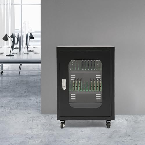 Rechargeable Mobile Phone Charging Cabinet,30 Slots Cell Phones Charging Station Portable Cellphone Charging Cart with Combination Lock, for Students and Employees, Tourists (30Slots) - size: 30Slots