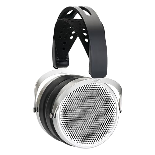 HIFIMAN HE600 Open-Back Over-Ear Full-Size Headphones with Enhanced Magnet
