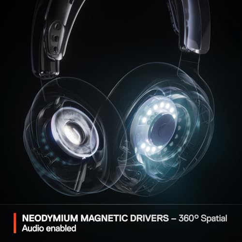 SteelSeries Arctis Nova Pro Wireless Xbox Multi-System Gaming Headset - Neodymium Magnetic Drivers - Active Noise Cancellation - Infinity Power System - Xbox, PC, PS5, PS4, Switch, Mobile - White - color: White, style: Xbox