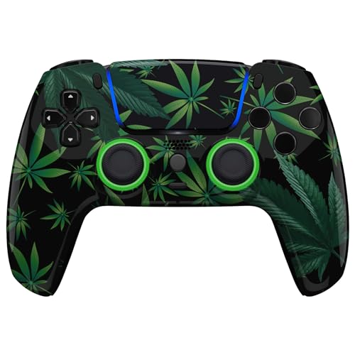 MODDEDZONE M Series Custom controller for PS5 - Wireless, OEM-Quality Custom Designs for Playstation 5 Controller- Diverse & Unique Styles for Enhanced Gaming (420) - color: 420