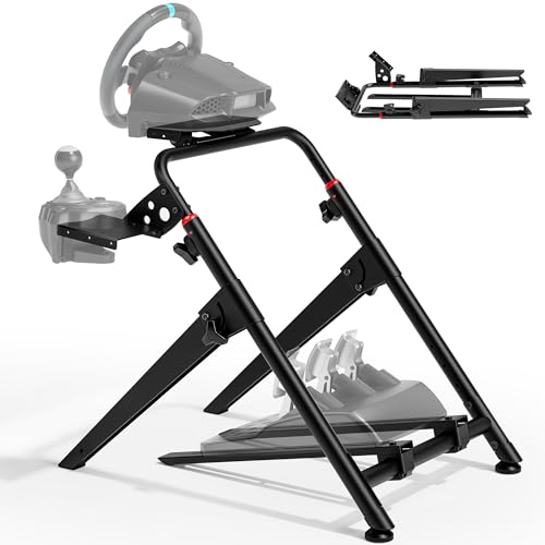 ARES WING Foldable Sim Racing Wheel Stand, Formula and GT Racing Simulator Cockpit Compatible with Fanatec, Thrustmaster, Logitech, Moza, Racing Games on PS5, PS4, Xbox and PC