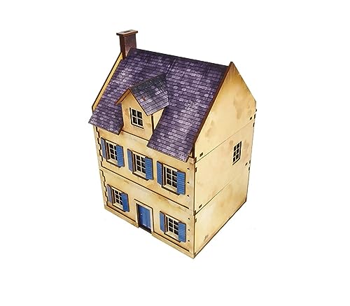 Micro Art Studio: WW2 Normandy Townhouse 3 HDF Prepainted Terrain