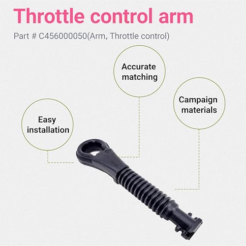 Replacement Throttle Control arm C456000050 be Compatible PB-265 PB-580H PB-770H and Other Models