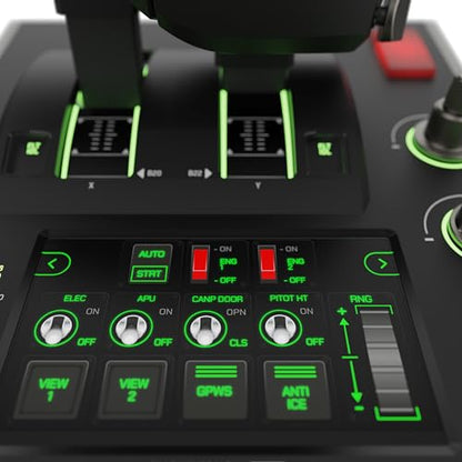 Turtle Beach VelocityOne Flightdeck Universal HOTAS Simulation System - PC | Windows 10 & 11 PCs, Joystick & Throttle for Air & Space Combat Simulation, Touch Display, 139 Mappable Controls, Black - style: Universal HOTAS Simulation System