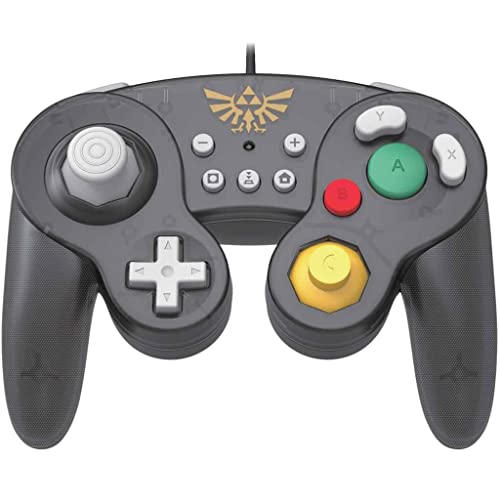 HORI Nintendo Switch Battle Pad (Zelda) GameCube Style Controller - Nintendo Switch - style: Zelda