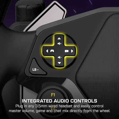 Turtle Beach Racer Wireless Racing Wheel System Officially Licensed for Xbox Series X|S & Xbox One and Windows PCs – Complete Design, Reliable Wireless Connection, up to 30Hr Battery– Black - style: Wireless Racing Wheel