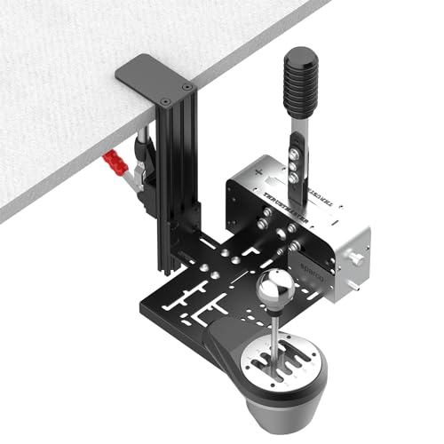 wuutyty Universal Desk Mount for Racing Simulator Shifters & Handbrakes | Compatible with Logitech G, Thrustmaster TH8A/TSS, Fanatec Clubsport & USB Models