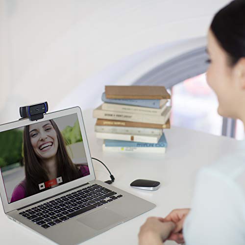 Logitech C920S HD Pro Webcam, Full HD 1080p/30fps Video Calling, Clear Stereo Audio, Light Correction, Privacy Shutter, Works with Skype, Zoom, FaceTime, Hangouts, PC/Mac/Laptop/Tablet/Xbox | Full HD 1080p/30fps Video, Dual Stereo Mics, HD Autofocus, Auto