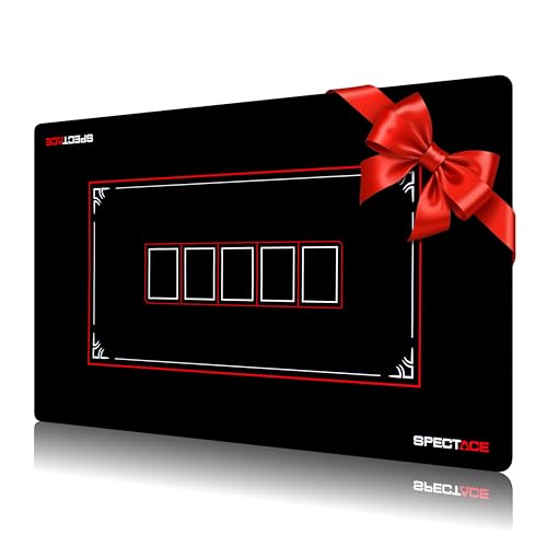 Poker Mat 40 × 24 Inch | Professional Texas Hold em Mat for Poker Set - Poker Table Top in Casino Style