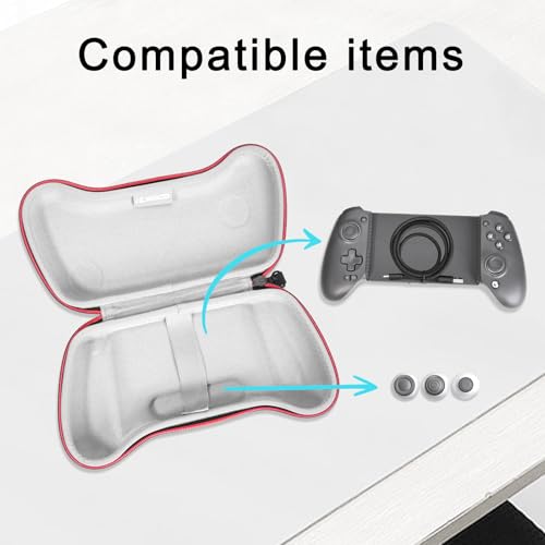 RLSOCO Carrying Case for GameSir G8 Plus MFi Phone Controller & GameSir G8 Plus/G8+ Bluetooth Mobile Game Controller (Case Only) - color: G8 Plus Case