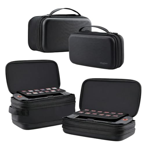 Veastar Switch 2 All in One Carrying Case in large storage capacity | Expandable storage feature ,Adjustable Organized storage, Fits dock and controllers, 2 in 1 mode for daily use and travel.