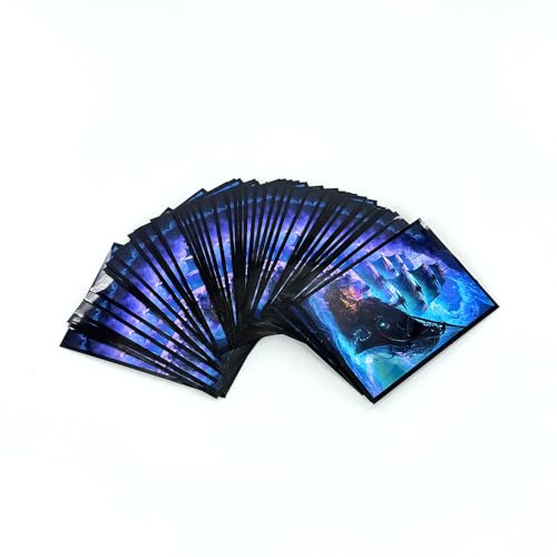 100 PCS MTG Card Sleeves Matte, TCG Card Protective Sleeves Size is 2.6 x 3.6 in Applicable to OCG CCG DTCG PTCG, Fit Standard Size Cards (Ship) - color: Ship