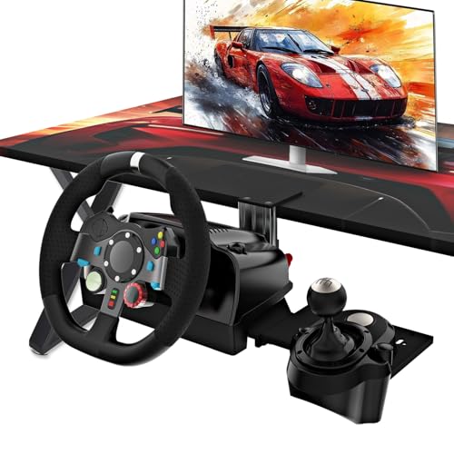 EG STARTS 1x Desk Mount Clamp for Sim Racing Wheel Stand Simulator Cockpit Wheel Stand Racing Steering Shifter Mount fit for Logitech G25 G27 G29 G920 G923 Thrustmaster T248 T300 T-GT TS-PC T500 T818