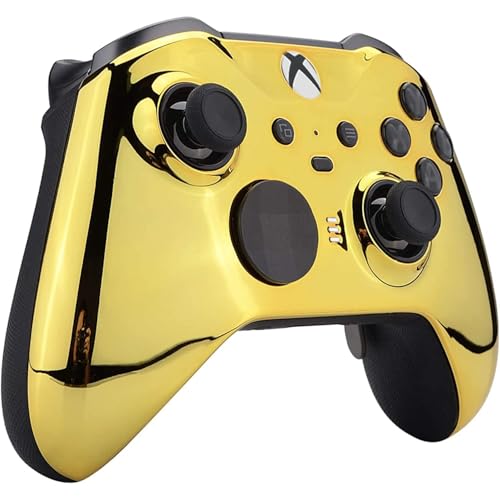 Custom Controllerzz Elite Series 2 Controller Compatible With Xbox One, Xbox Series S and Xbox Series X (Gold Chrome) - color: Gold Chrome