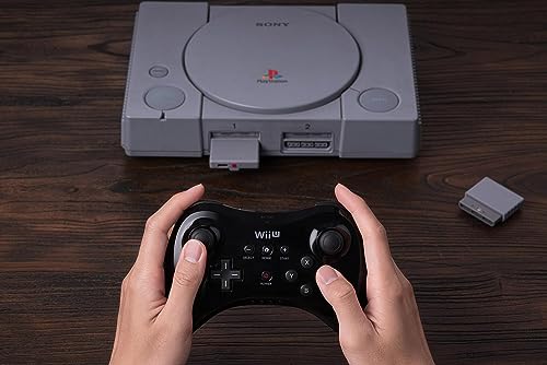8Bitdo Bluetooth Retro Controller Adapter Receiver for PS1 PS2 and Windows | Compatible with PS5/PS4 Controller, Xbox Series/Xbox One Bluetooth and Switch Pro Controller