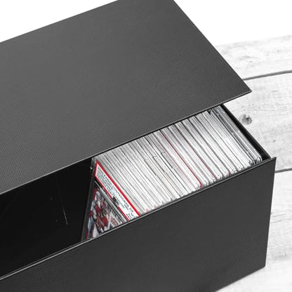 Graded Sports Card Storage Box, PSA Graded Card Storage Box, Trading Card Storage Box, Graded Card Slab Case Compatible with PSA, BGS, SGC-1 Pack