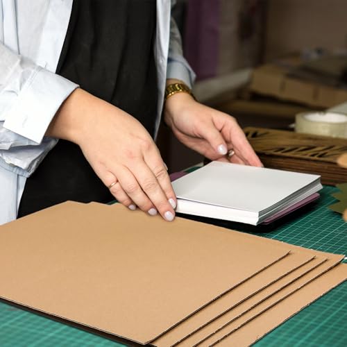 Feifeiya 30 Pack Corrugated Cardboard Sheets 24 x 36 Inch Large Flat Cardboard Sheets Packaging Inserts Flat Square Inserts for Shipping Packing Mailing Crafts - size: 24 x 36 Inch