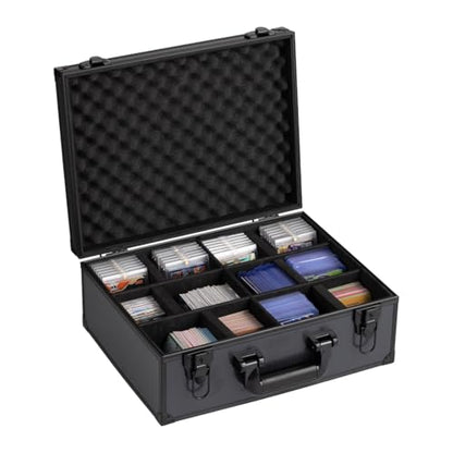 Graded Card Storage Box Trading Card Organizer | Plastic Case Organizer,Portable,Easy to Clean,Graded Card Storage,Waterproof - size: XL