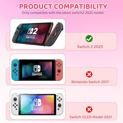 FUNDIARY SWITCH 2 Carrying Cases (Pink) - color: Pink