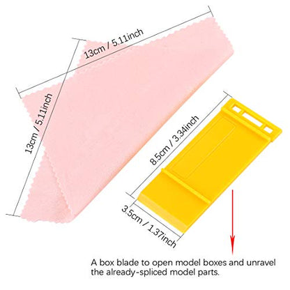 Keadic 26Pcs Modeler Basic Tools Craft Set Hobby Building Tools Kit Professional Modeler Basic Tools Craft Set for Basic Model Assembling