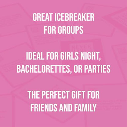 Never Have I Ever - The Ultimate Party Game for Bachelorette Parties, Ladies’ Nights, Girlfriends’ Game Nights, and Social Gatherings | Paddles Included | Intended for Mature Adult Women Ages 17+ - style: Bachelorette