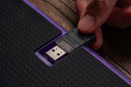 8BitDo All-Button Arcade Controller for Switch & Windows, Signature Edition | Leverless, All-button, Ultimate precision, Low-profile Linear Switches, 4 Programmable Buttons, Hot-swappable PCB, Ultra thin - color: Signature Edition