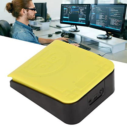 USB Single Foot Switch Control, One Key Programmable Computer Keyboard Action Pedal with 3 Connection Mode Bluetooth Foot Pedal Switch Gaming