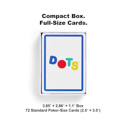 DOTS - A Delightfully Clever Rummy-Style Card Game for 2-6 Players | Fast-Paced, Easy to Learn, Family Game Night, Travel Friendly, Ages 8+