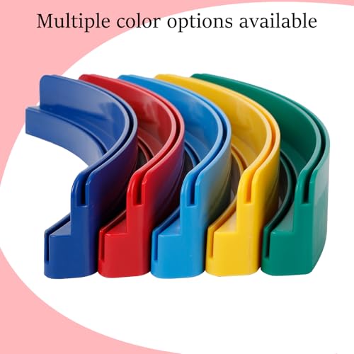 2 Packs of Double-Layer Card Holders，Playing Card Holder for Kids Adults Hands Free Card Holder for Family Card Game Nights Poker Parties - color: Red(2pack)