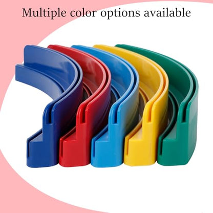 2 Packs of Double-Layer Card Holders，Playing Card Holder for Kids Adults Hands Free Card Holder for Family Card Game Nights Poker Parties - color: Red(2pack)