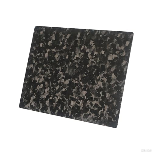 Multipurpose Carbon Fiber Mouse Pad - Hard, Thin, and Lightweight for Office, Gaming, and Daily Computer Use on Desk or Lap (Forged, Large) - color: Forged, size: 12.6L x 10.6W inches