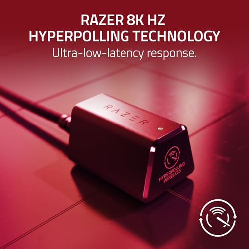 Razer Viper V3 Pro Wireless Esports Gaming Mouse: Symmetrical - 54g Lightweight - 8K Polling - 35K Optical Sensor - Gen3 Optical Switches - 8 Programmable Controls - 95 Hr Battery - Sentinels Edition - color: Sentinels Edition, style: 8000 Hz Polling