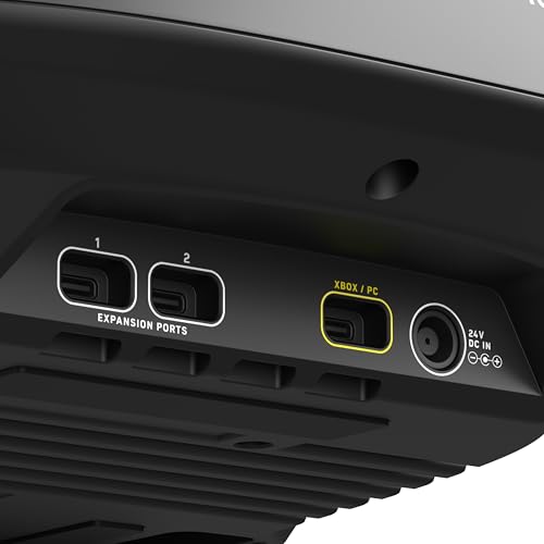 Turtle Beach VelocityOne Race Wheel & Pedal System Licensed for Xbox Series X|S, Xbox One, Windows PCs – 7.2Nm Direct Drive Force Feedback, 3 Pedals & Magnetic Paddle Shifters, Hall Effect Sensors