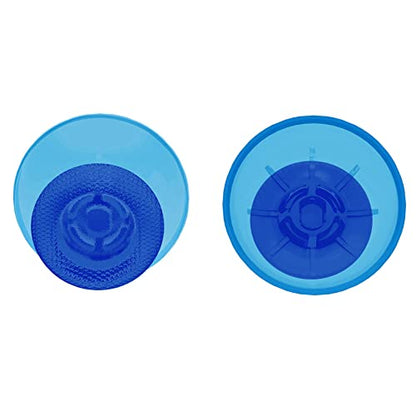 eXtremeRate Clear Blue Replacement Thumbsticks for PS5 Controller, Custom Analog Stick Joystick Compatible with PS5, for PS4 All Model Controller - Controller NOT Included - color: Clear Blue