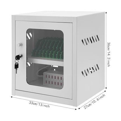 Rechargeable Mobile Phone Charging Cabinet,12 Slots Cell Phones Charging Station Portable Cellphone Charging Cart with Combination Lock, for Students and Employees, Tourists(12-Slots) - size: 12-Slots